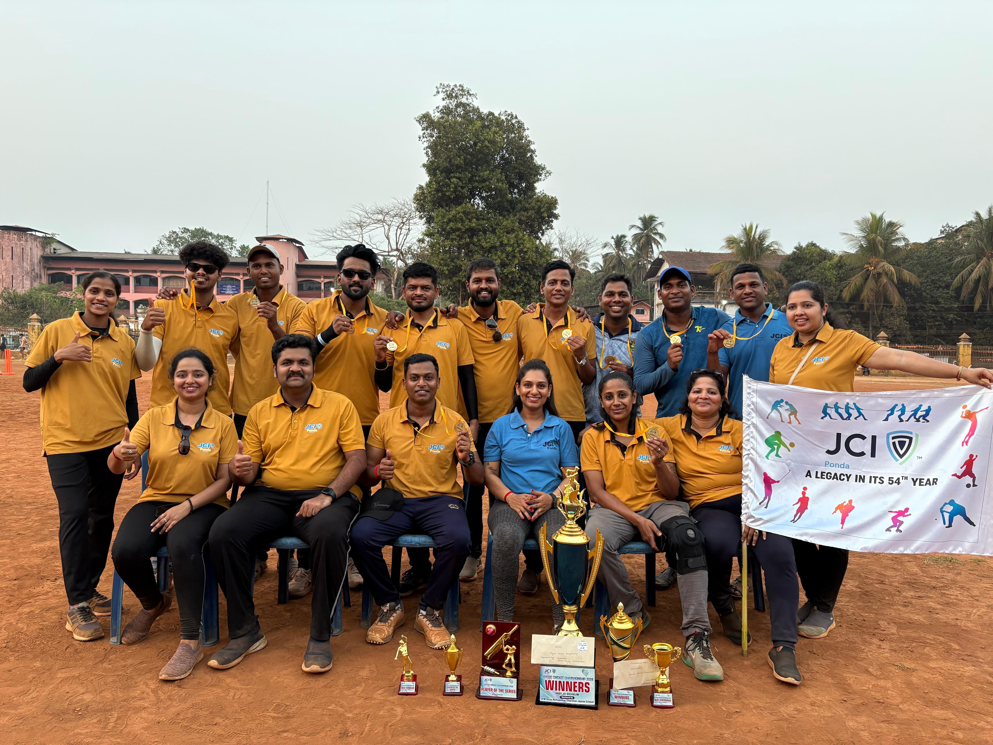 JAYCEE CRICKET CHAMPIONSHIP WINNERS